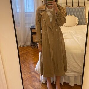 Iris Setlakwe Trench Dress Coat l Size 8